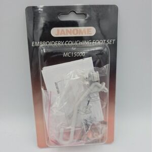 Janome Embroidery Couching Foot Set For MC15000